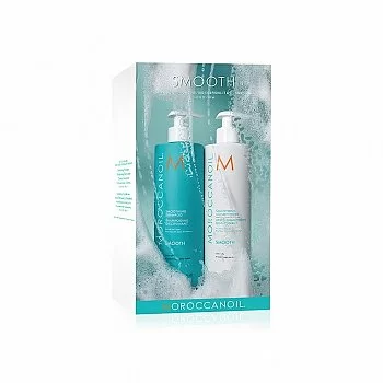 MOROCCANOIL BOX SMOOTH DUO 500 ML. (CHAMPU + ACONDICIONADOR)