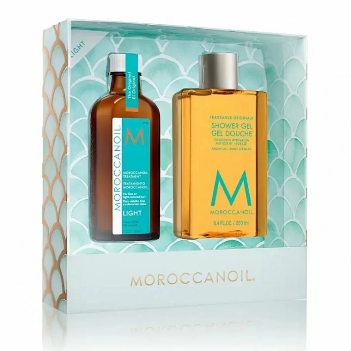 Moroccanoil Pack Tratamiento Light 100 Ml. + Shower Gel 250 Ml.de Regalo!