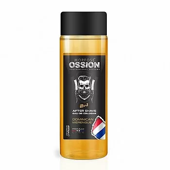 OSSION AFTER SHAVE EAU DE COLOGNE 400 ML. DOMINICAN MERENGUE