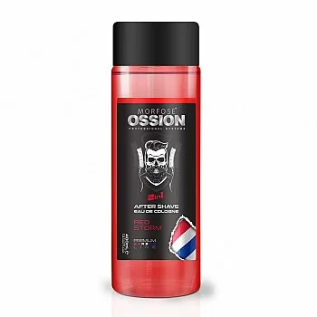 OSSION AFTER SHAVE EAU DE COLOGNE 400 ML. RED STORM