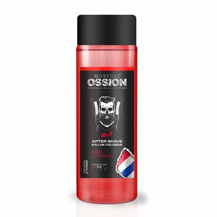 Ossion After Shave Eau De Cologne 400 Ml. Red Storm