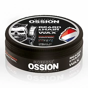 OSSION BEARD & HAIR STYLING WAX 175 ML.