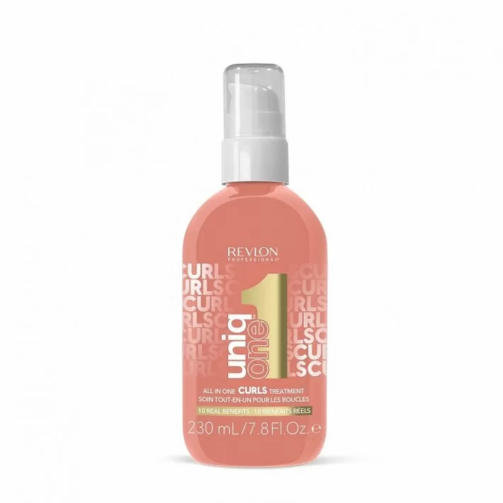 Revlon Uniq One Mascarilla Sin Aclarado 10 En 1 Hot Curls 230 Ml.