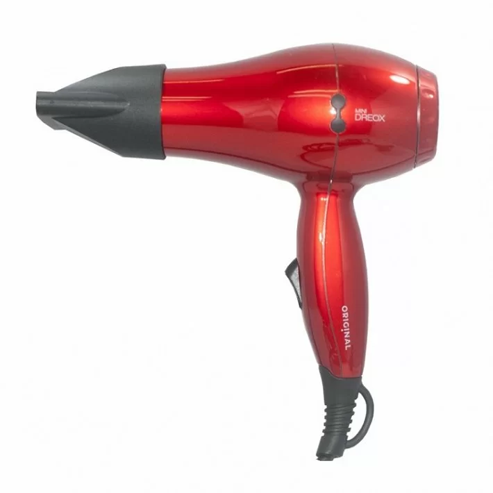 Secador Dreox Mini 900 Watt. Color Rojo Ref.0440117