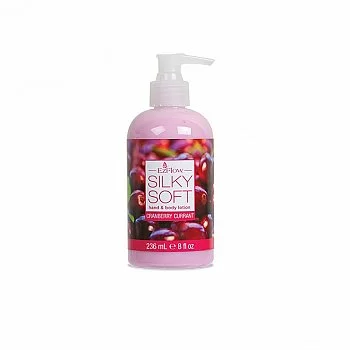 SILKY SOFT CRANBERRY CURRANT (CREMA DE MANOS Y CUERPO) 236 ML. EZFLOW