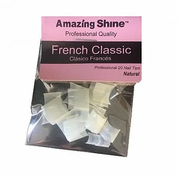 TIPS PUNTAS FRENCH CLASSIC BOLSA 20 UNIDADES REF : 252 AMAZING SHINE