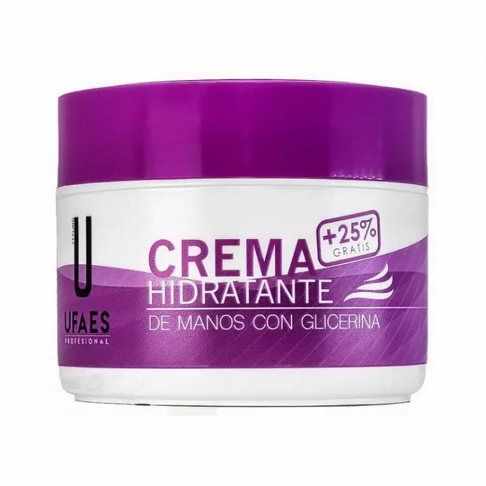 Ufaes Crema Hidratante De Manos Con Glicerina 250ml.