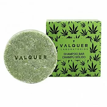 VALQUER CHAMPU SOLIDO HEMP (EXTRACTO DE CANNABIS Y ACEITE DE CAAMO) 50 G.