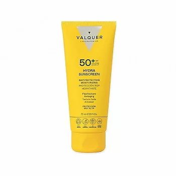 VALQUER CREMA FACIAL HYDRA SUNSCREEN SPF 50+  360 HIDRATANTE Y ANTIEDAD